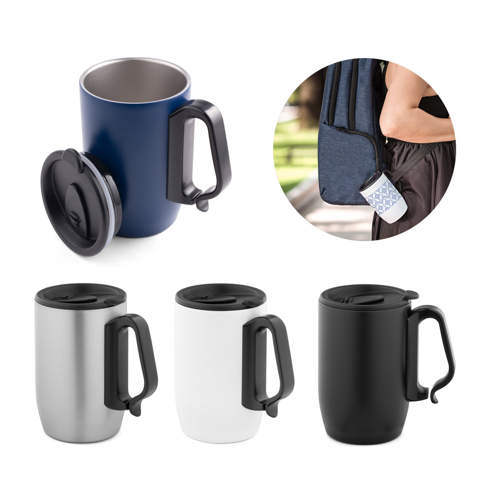 Caneca de Viagem Térmica Personalizada - Cod-554