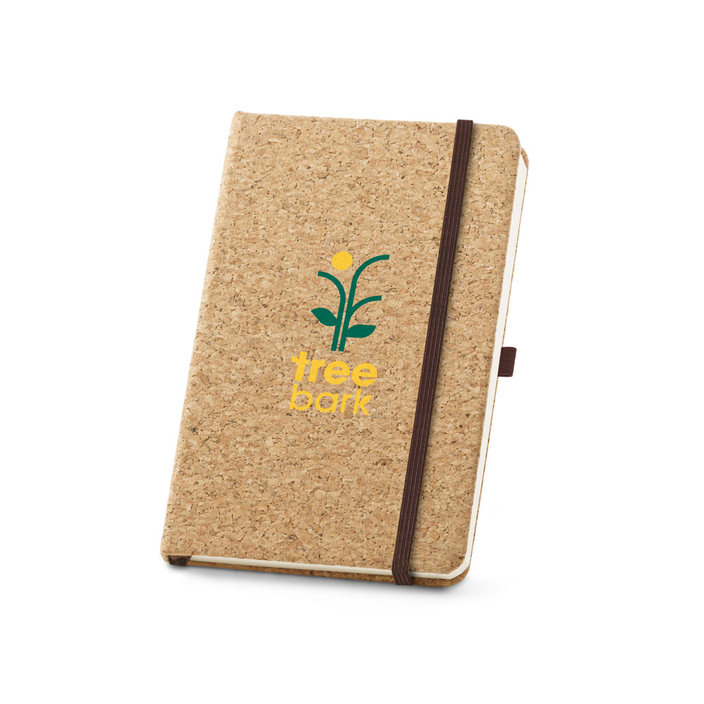 Caderno A5 de Capa Dura em Cortiça Personalizada - Imagem 3