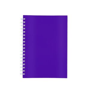 aderno-Laminado-Com-Pauta-ROXO-Personalizado