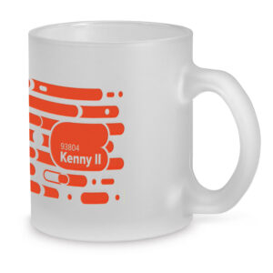 Caneca em vidro com efeito fosco Personalizada-1
