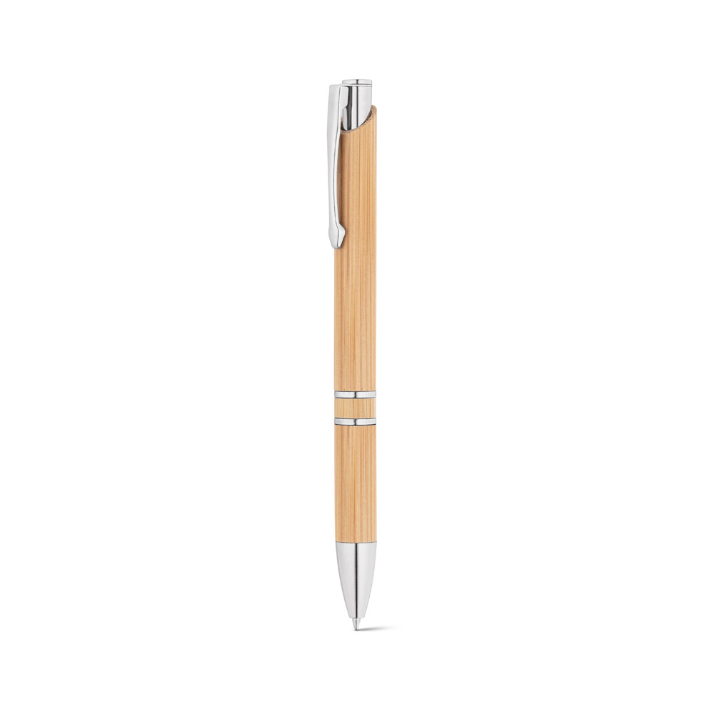 Caneta corpo de bambu Personalizada - Imagem 4
