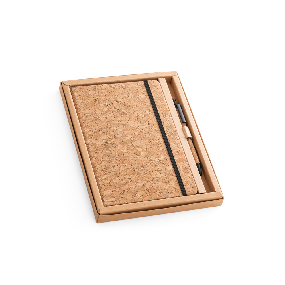 Conjunto de caderno A5 e Caneta Personalizada_160