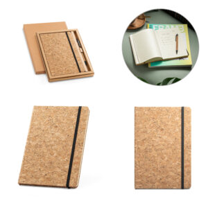 Conjunto de caderno A5 e Caneta Personalizada