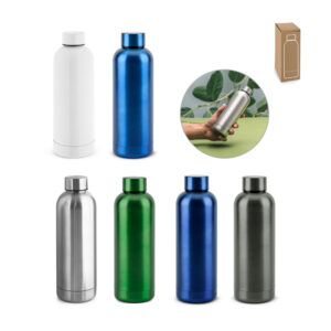 Garrafa térmica em aço inox 90% reciclado Personalizado-_a