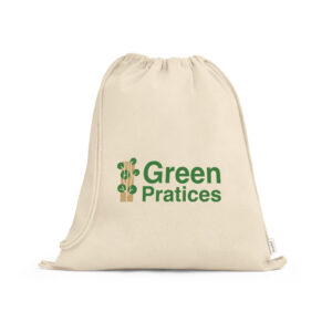Saco Mochila de Algodão 180 grama 37x41cm Personalizada-Logo