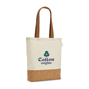 Sacola Algodão com fundo em Cortiça Personalizada-logo