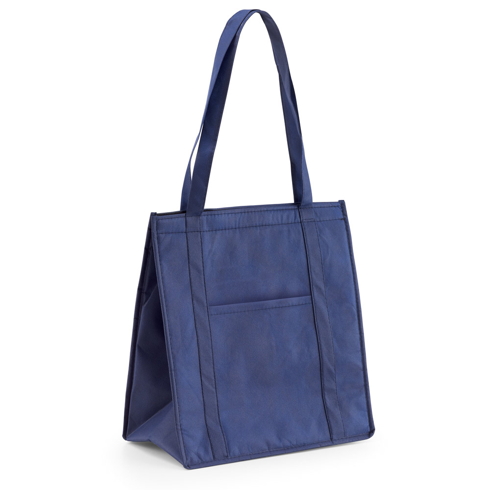 Sacola Térmica em TNT Azul Personalizada