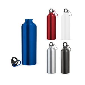 Squeeze em alumínio com mosquetão (800 mL) Personalizada 632-1