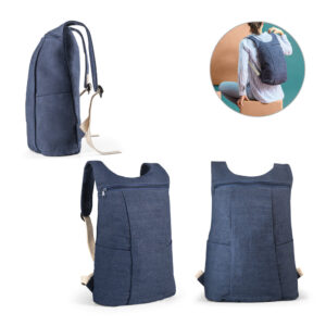Mochila casual em denim reciclado 8 L Personalizada