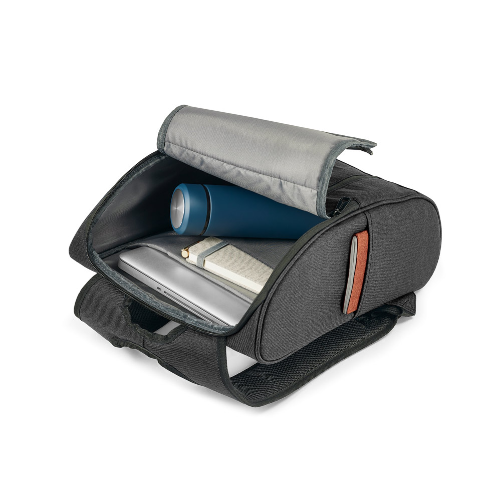 Mochila para notebook 15.6 em 600D de alta densidade Personalizada - Imagem 8