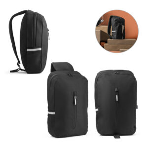Mochila à tiracolo em poliéster reciclado 300D Personalizada
