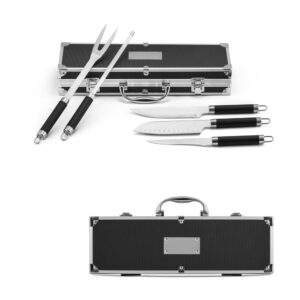Kit churrasco em estojo de alumínio Personalizado