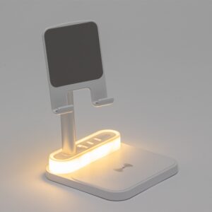 Base de Carregamento com Suporte para Celular